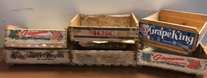 Vintage Grape Crates-EB