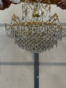 Vintage Crystal Chandelier