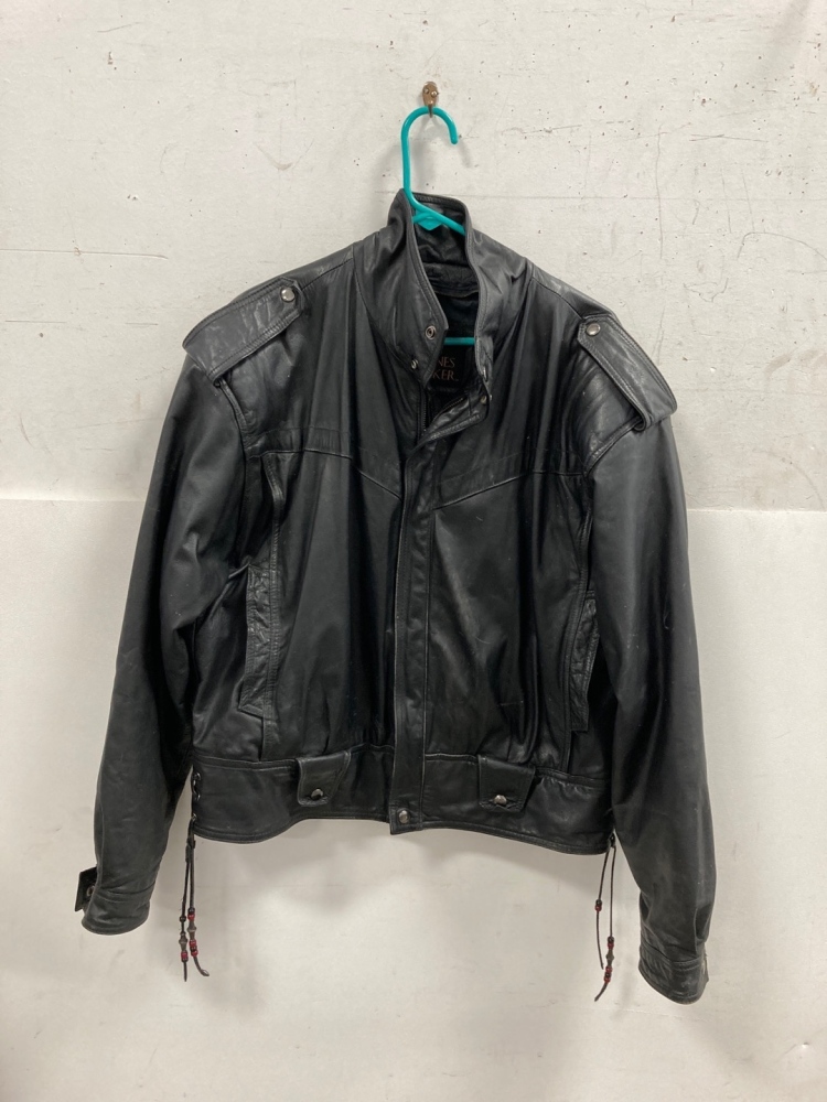 Byrnes And Baker Leather Jacket Size XL