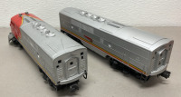 Lionel Trains #2243 & #2246 Santa Fe Locomotives W/ Master Carton And Boxes 1955-1957 - 3