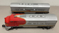 Lionel Trains #2243 & #2246 Santa Fe Locomotives W/ Master Carton And Boxes 1955-1957 - 4