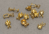 (12) 5mm Gold Filled Pendants