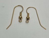 14k Gold Hooks And Clamps For Making Earing Jewelry - 2