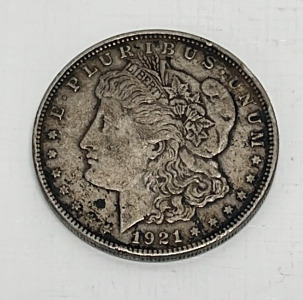 1921 Morgan Silver Dollar