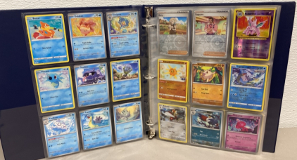 (1) 140+ Pokemon Cards With Tons Of Rares And Holos