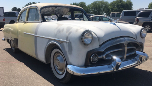 1951 PACKARD SEDAN - BLUE CLOTH INTERIOR!