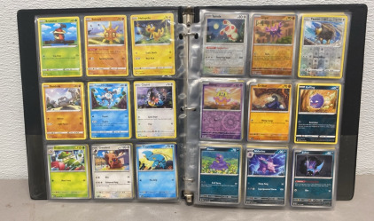 (1) 140+ Pokemon Cards With Tons Of Rares And Holos