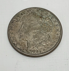 1921 Morgan Silver Dollar