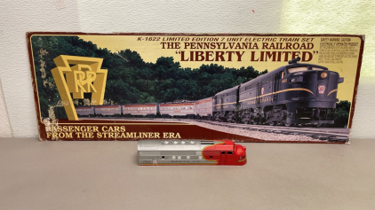 Lionel Trains K-Line Toy Train Sign And One F-3 Cab For #2333 Or #2343