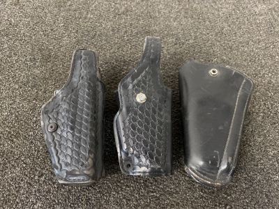 (3) Leather Holsters