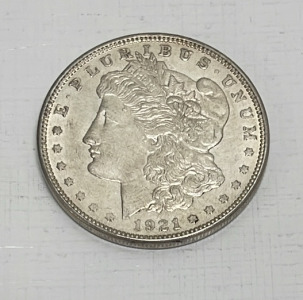 1921 Morgan Silver Dollar