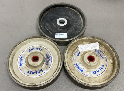 (3) Stone/Rock Polishing Wheels