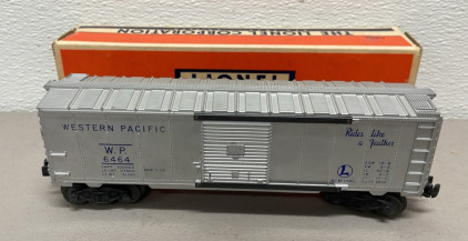 Lionel Trains #6464 Western Pacific Boxcar W/ Original Box 1953-1954