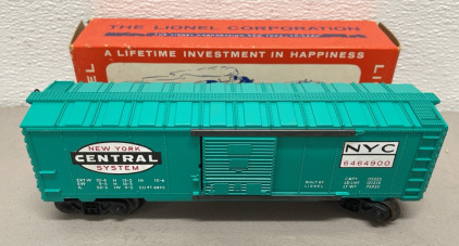 Lionel Trains #6464-900 New York Central System Boxcar W/ Original Box 1960-1966