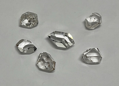 (6) Large Herkimer Diamonds