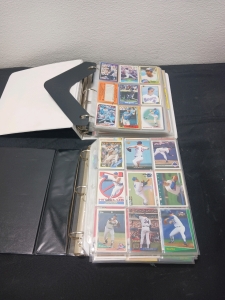 (2) Binders Of Baseball Cards.