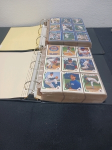 (2) Binders Of Baseball Cards.