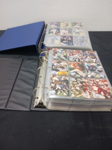 (2) Assorted Binders Of Football Cards