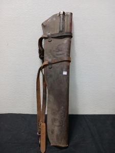 Leather rifle Scabbard