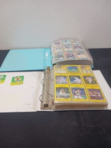 (2) Assorted Binders Of Baseball Cards