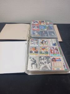 (2) Assorted Binders Of Baseball Cards