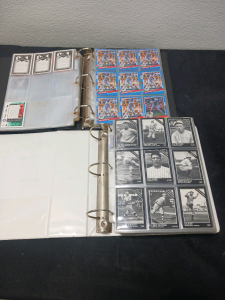 (2) Assorted Binders Of Baseball Cards