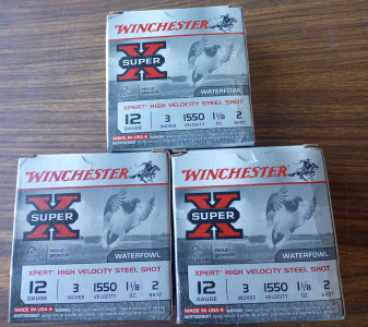 (75) Shells of Winchester 12 Gauge 3" 1 1/8 oz. 2 Shot