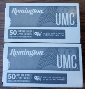 (100) Rounds of Remington UMC .380 Auto 95 Grain FMJ