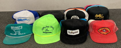 (20) Vintage Snap-Back Trucker Hats