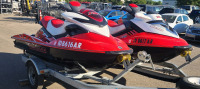 (2) 2007 SKI-DOO JET SKIS WITH TRAILER - SOLD AS A SET - 6
