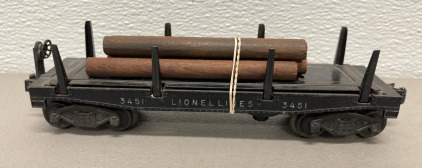 Lionel Trains #3451 Gondola Car W/ Original Load