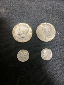 (4) Assorted Cents