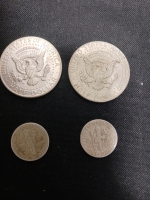 (4) Assorted Cents - 2