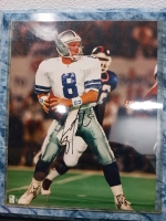 Troy Aikman Autographed Photo With Certificate Of Authenticity - 2