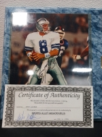 Troy Aikman Autographed Photo With Certificate Of Authenticity - 4