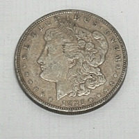 1921 Morgan Silver Dollar