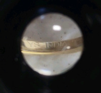 (1) YS India .925 Gold Ring, (1) FD .925 Silver Ring & (1) Ring w/ No Hallmark - 5