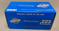 (1) The Power Of Black Mills Performance 52 Gr Match Hollow Point .223 Remington Ammunition - 2