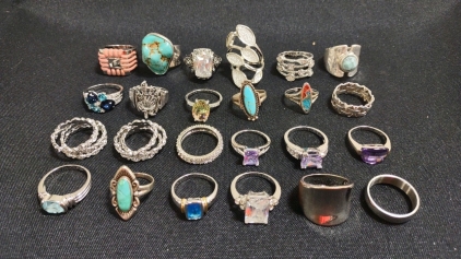 (2) Assorted Bags of Rings