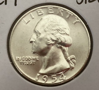 1954-D MS66 Gem Silver Quarter