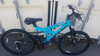 24" NEXT Gauntlet Light Blue Bike