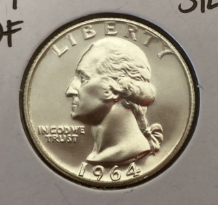 1964 PR69 Gem Proof Silver Quarter