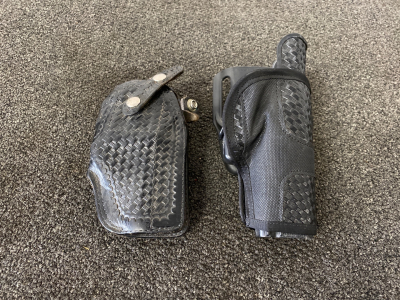 (2) Leather Holsters