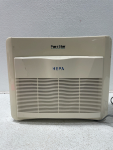 PureStar HEPA Air Purifier with Ion Generator - Powerful Air Filtration