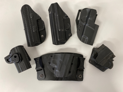 (6) Plastic Holsters