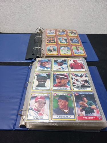 2 Binders Baseball Cards ,Nolan Ryan and more