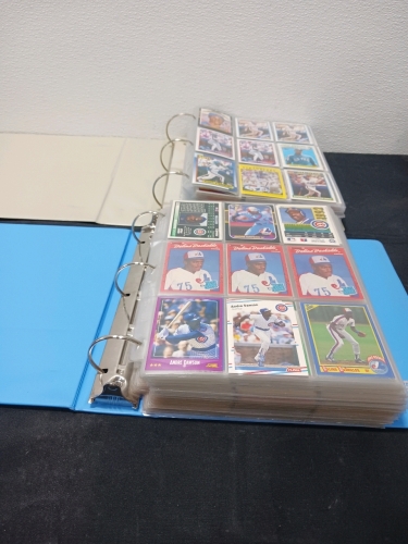 2 Binders Baseball Cards Darryl Strawberry and more.