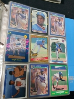 2 Binders Baseball Cards Darryl Strawberry and more. - 8