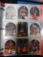 3 Binders Basketball Cards. Karl Malone and more. - 3