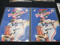 2 Superbowl xxx. Game Programs. 2. 1989 World Series Programs. 1993 McDonald's Collectors Cards - 3